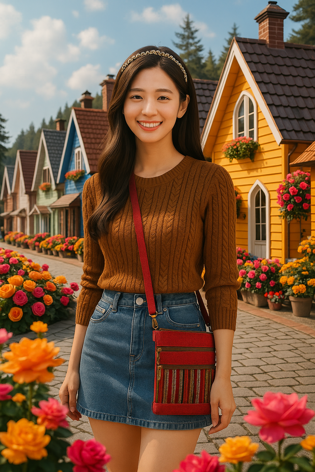 卡洛側背手機包