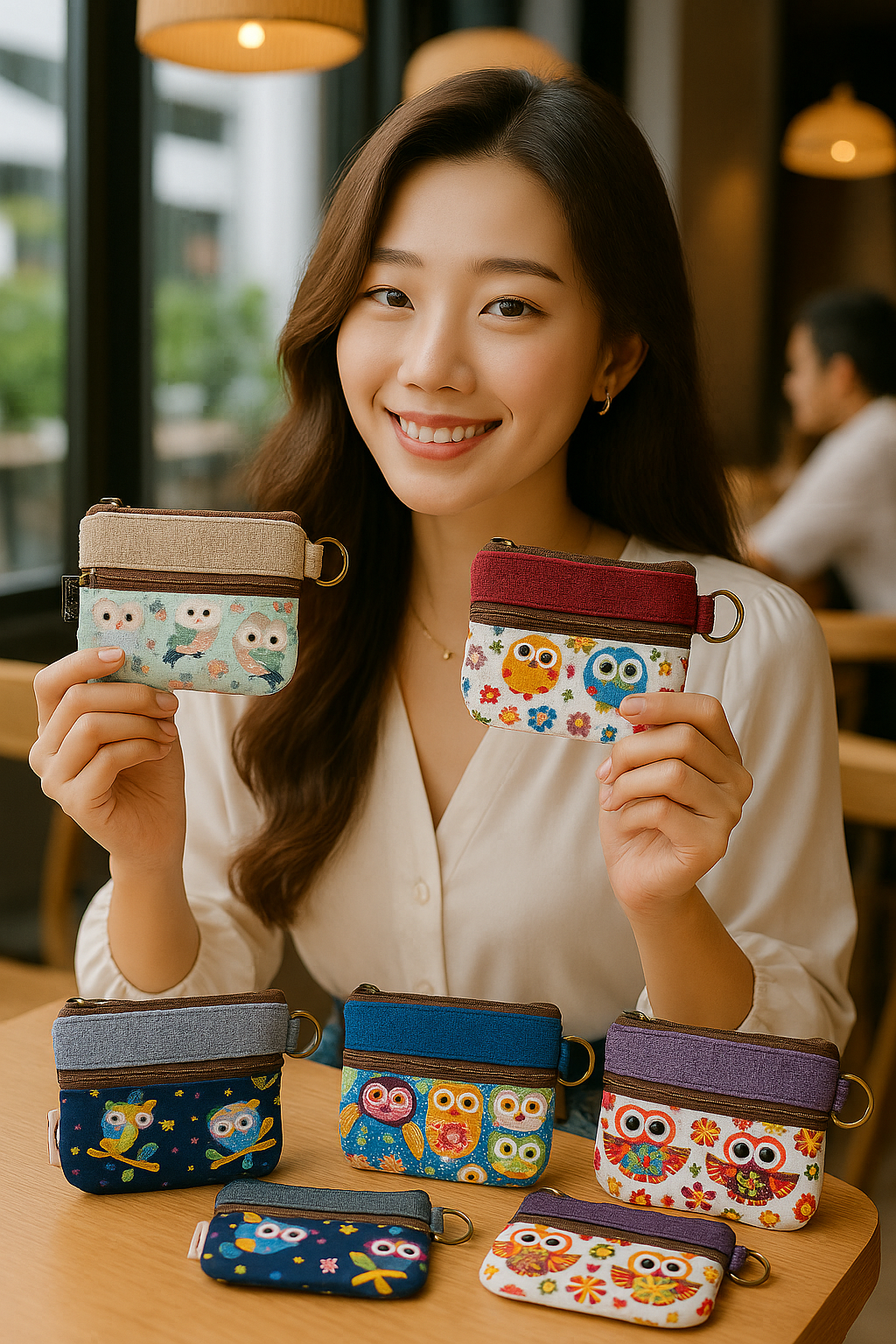 丹妮貓頭鷹零錢包