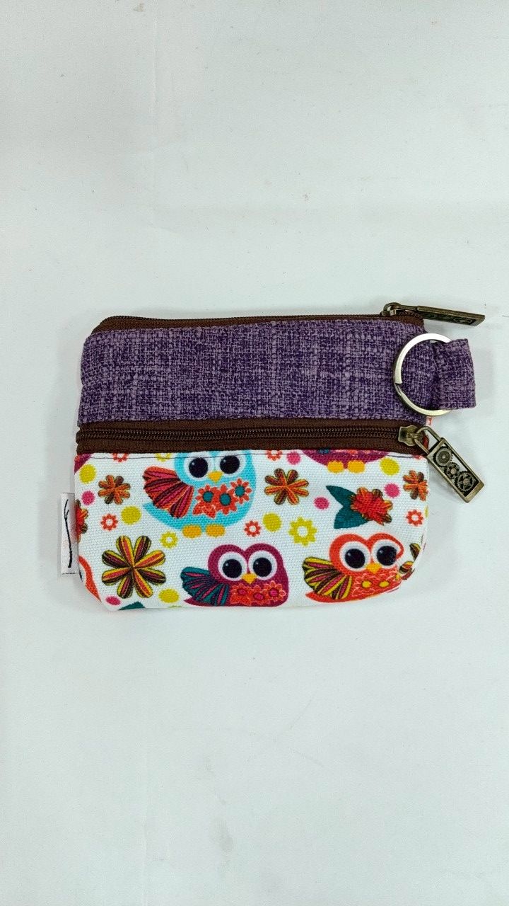 丹妮 貓頭鷹 零錢包 (花花頭)